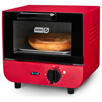 Mini Toaster Oven Cooker, Red