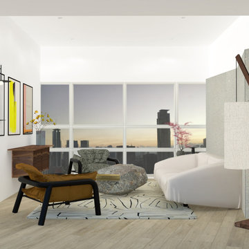 Living room view