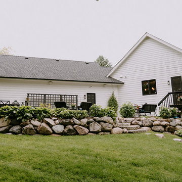 Black Marvin Windows & James Hardie White Siding Eden Prairie MN