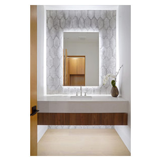 Beverly Hills Modern - Modern - Powder Room - Los Angeles - by Lori ...