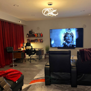 Theater Room, Bar & Lounge areas