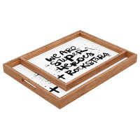 Kal Barteski Superheroes Rectangular Tray