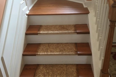Staircase Carpet Installation (before)