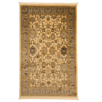 Beaufort Polypropylene Vintage Oriental Area Rug Carpet, 5' X 8'