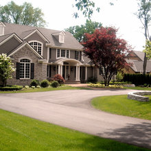 front yard landscape