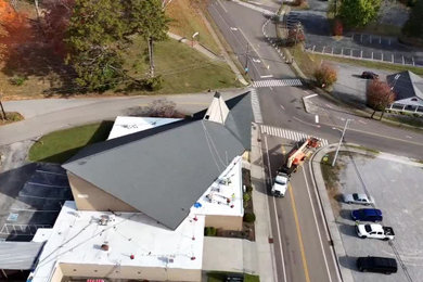 Fountain City Church Reroof and Steeple Demolition