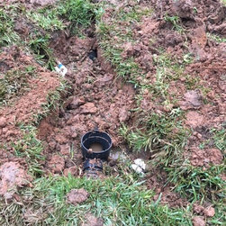 French Drain Installation - Watering And Irrigation Equipment