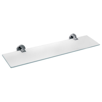 DW BA GLA60 Bathroom Shelf in Polished Chrome 23.6"