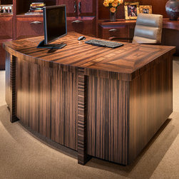 Custom Home Office Desk - Desks And Hutches
