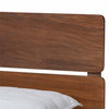 Baxton Studio Anthony Walnut Finished Wood Full Size Panel Bed