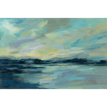 "Indigo Sea" Fine Art Giant Canvas print 84"x54"