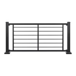 Trex Signature&reg; Rod Rail in Charcoal Black - Tracks And Rails