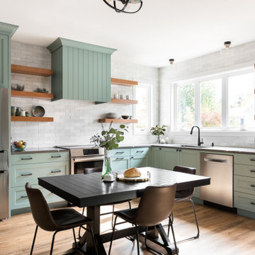 Urban Farmhouse Kitchen