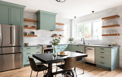 Kitchen of the Week: Airy Farmhouse Feel for Empty Nesters