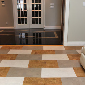 Parquet Flooring cork tiles design