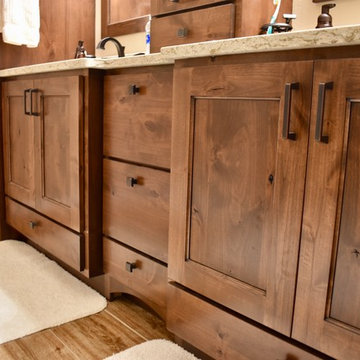 Spacious Acrylic Shower | Full Bathroom Remodel