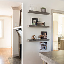 Shelves floating