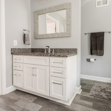 Natural Aesthetic Transitional Bathroom