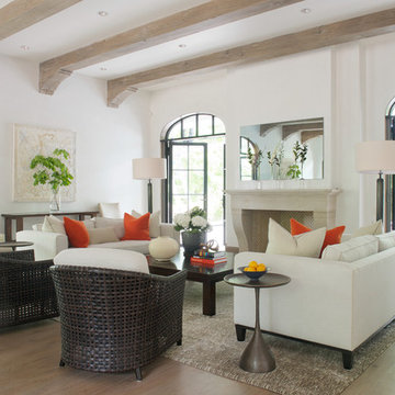 Transitional Living Room