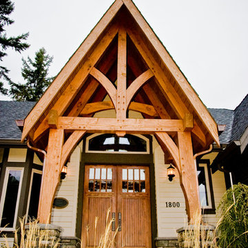 Timber Framed Entryways Showcase