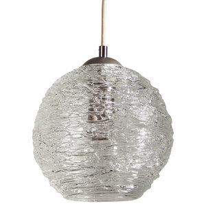 In Stock Contemporary Spun Glass Globe Kitchen Pendant Lights Contemporary Pendant Lighting By Providence Art Glass And Lighting Houzz