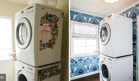 Reader Laundry: Pretty Wallpaper Pleases a Fan of Washday