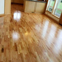 Refinish existing hardwood floors - Home Improvement