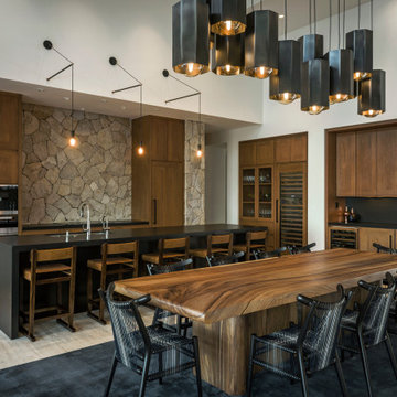 Cabo Custom Home-Dining Room by Hyde Evans Design