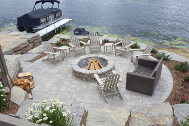 Example of a patio design in Detroit