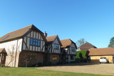 Large country detached house in Surrey.
