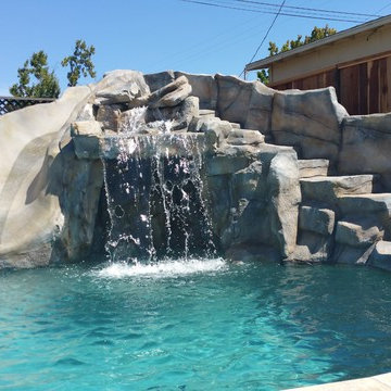 Pool with Grotto