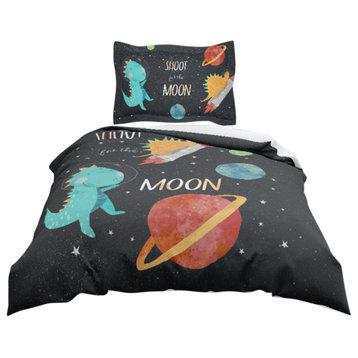 Space-O-Saurus Moon Comforter