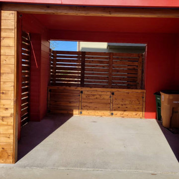 Privacy Screens and Custom Cedar Planter boxes