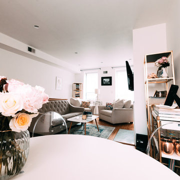 My Houzz: Cozy, Clean Style in a D.C. Row House Apartment