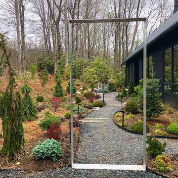 Aluminum portal/garden entry
