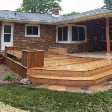 Firepits and Patios by Greenscapes Madison, Wi