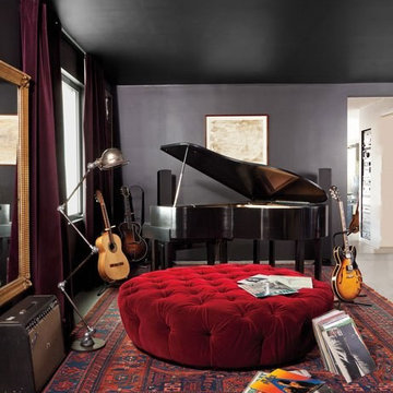 OTTOMANS and POOFS Modern, Contemporary, Mid-century, Transitional