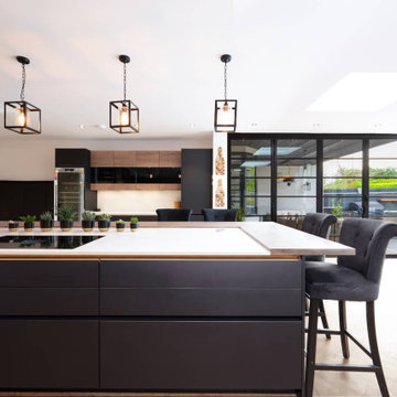 A Contemporary Industrial Kitchen