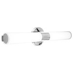 WAC Lighting - WAC Lighting Turbo 1 Light 24" Wall Sconce, 3500K, Chrome - Soft illumination diffused through translucent acrylic. Turbo is the perfect choice for a bathroom vanity or hall to add a clean, modern look and feel. Available as a wall sconce and bathroom vanity light.