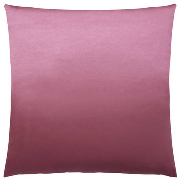 18" X 18" Pink Polyester Zippered Pillow