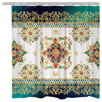Laural Home Moroccan Jewels Shower Curtain