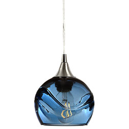 Contemporary Pendant Lighting by Bicycle Glass Co.