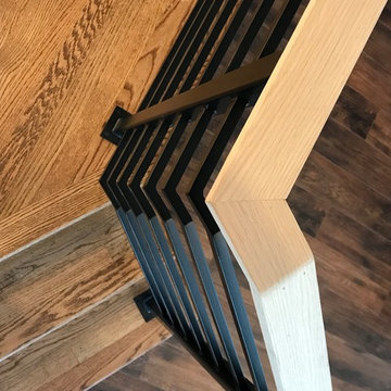 Contemporary Horizontal Railings