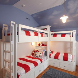Built in Bunk Plans - Bunk Beds