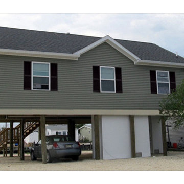 Slight Variation - Jersey Shore House on Pylons