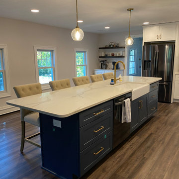 Old Farm Home Kitchen Transformed
