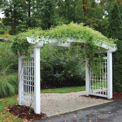 Custom Oversized Entranced Arbor - Pergolas