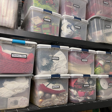 Storage Unit Organization and Labels
