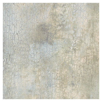 Norwall KB20225 Texture Style 2 New Crackle Beige Light Blue Green Wallpaper