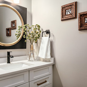 Traditional Neutrals and Shades of Blue
